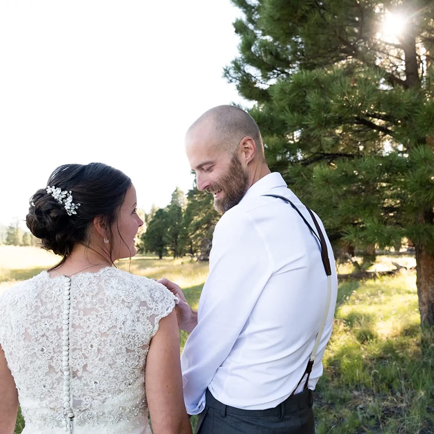 how to hide bobby pins in bridal updo