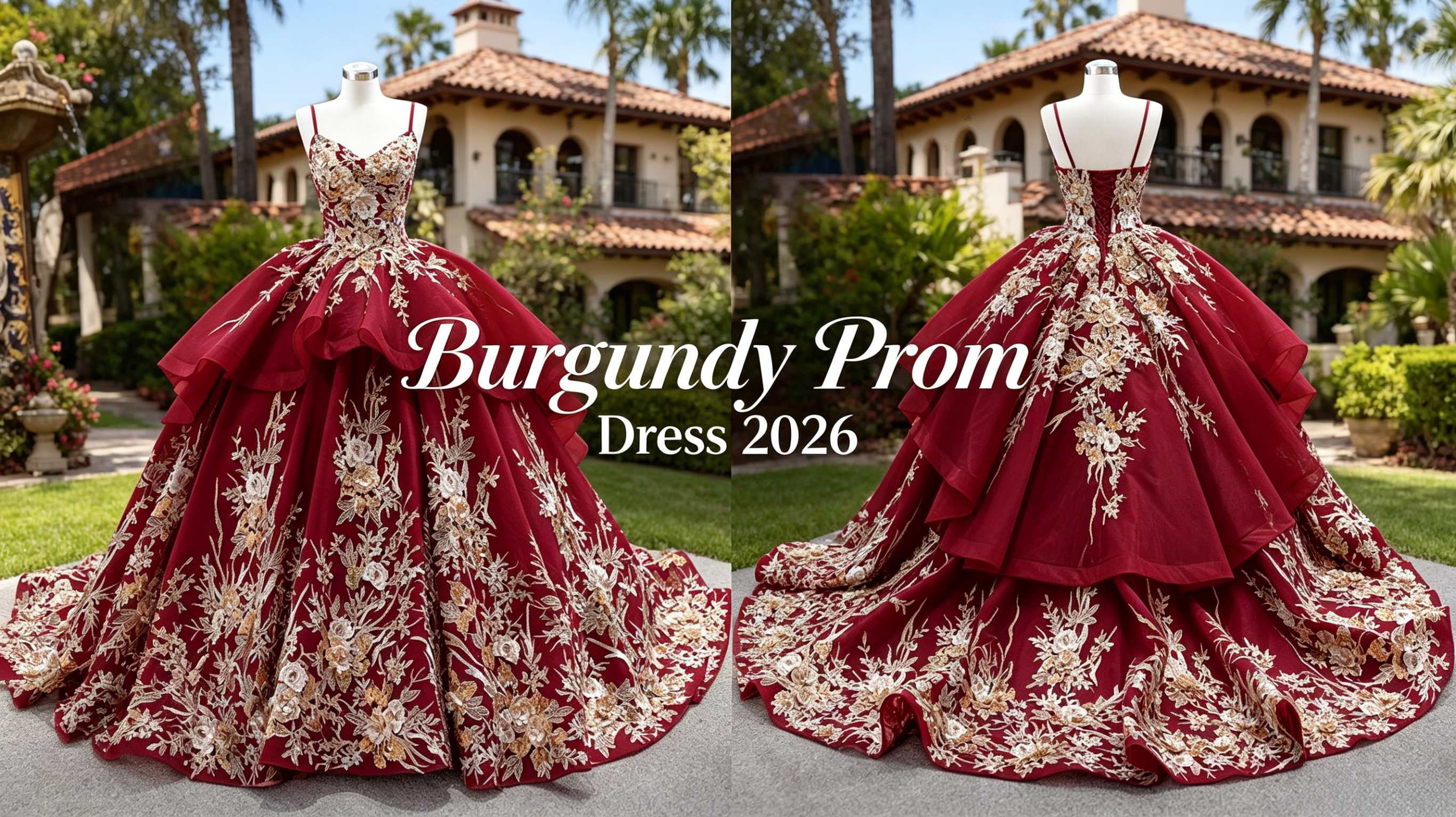burgundy ball gown prom dress burgundy ball gown prom dress
