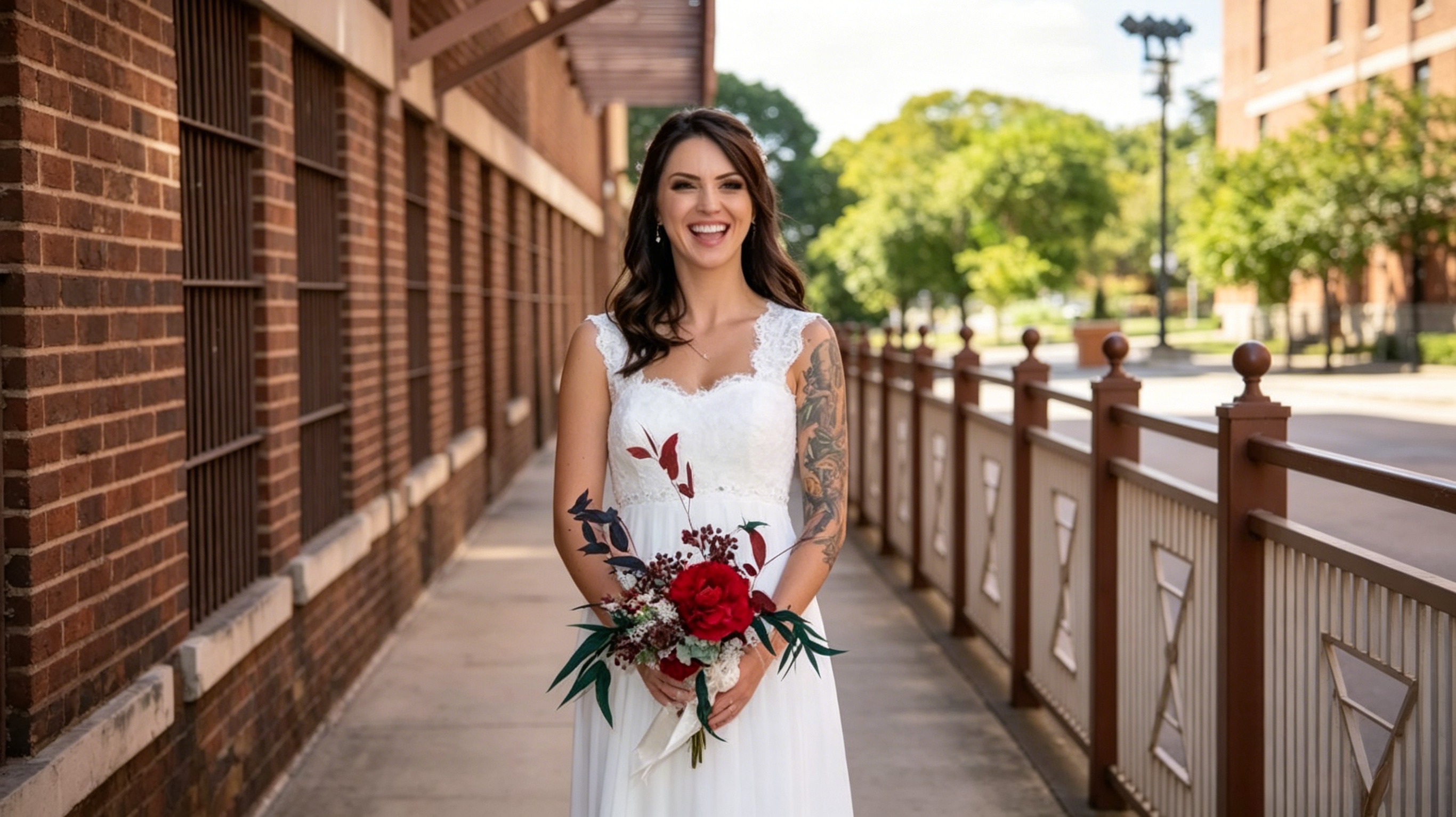 budget bridal gown