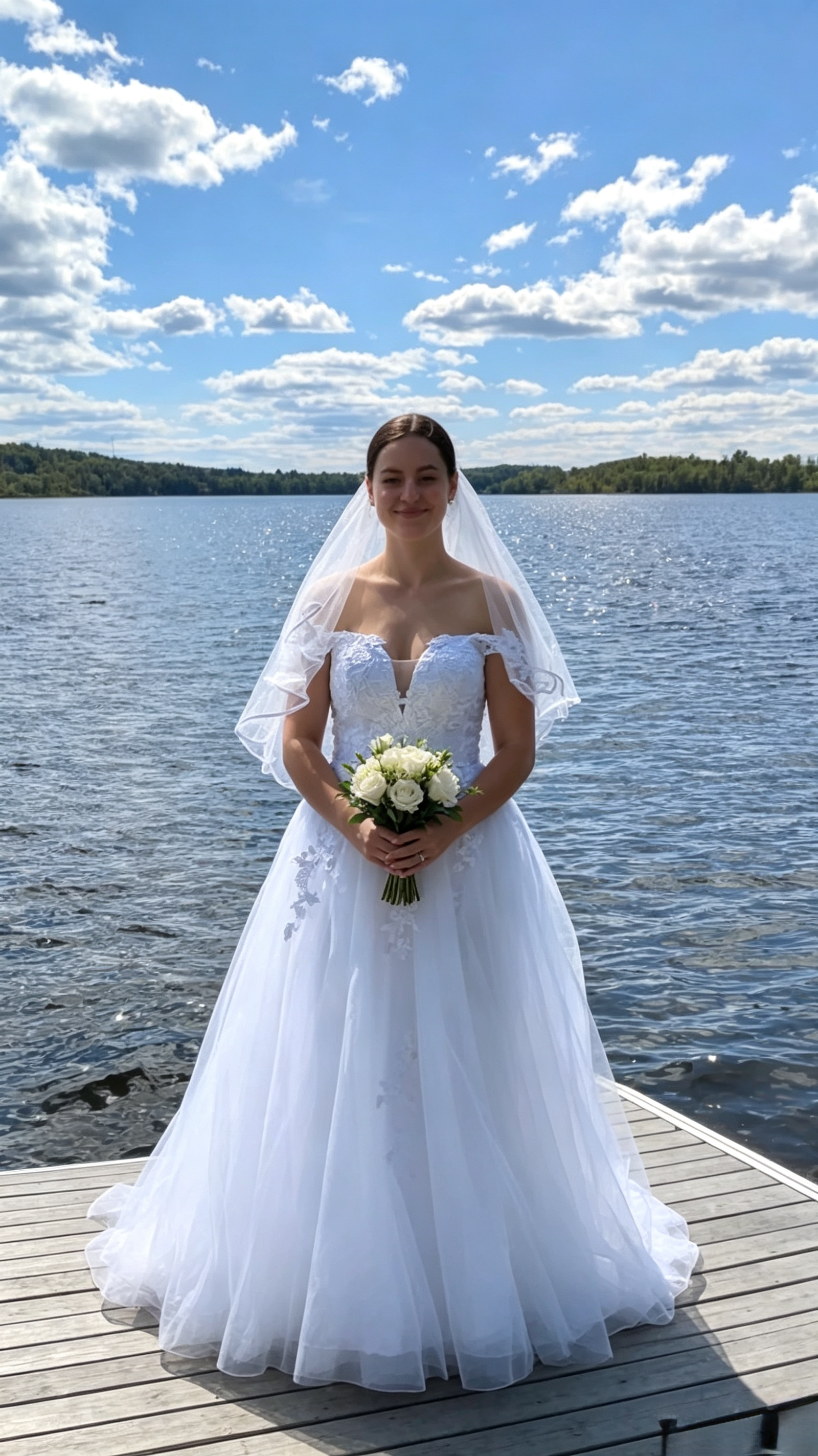 lakeside wedding Quebec