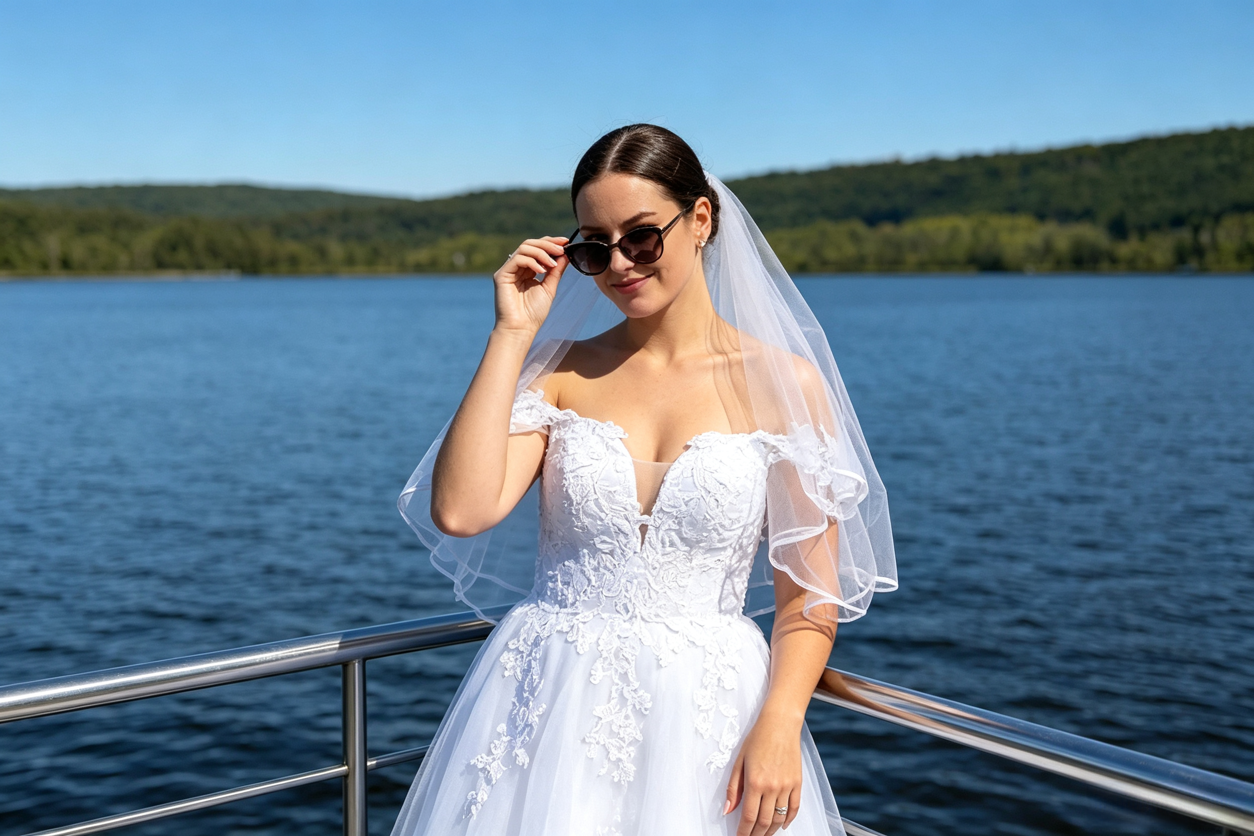 lakeside wedding Quebec