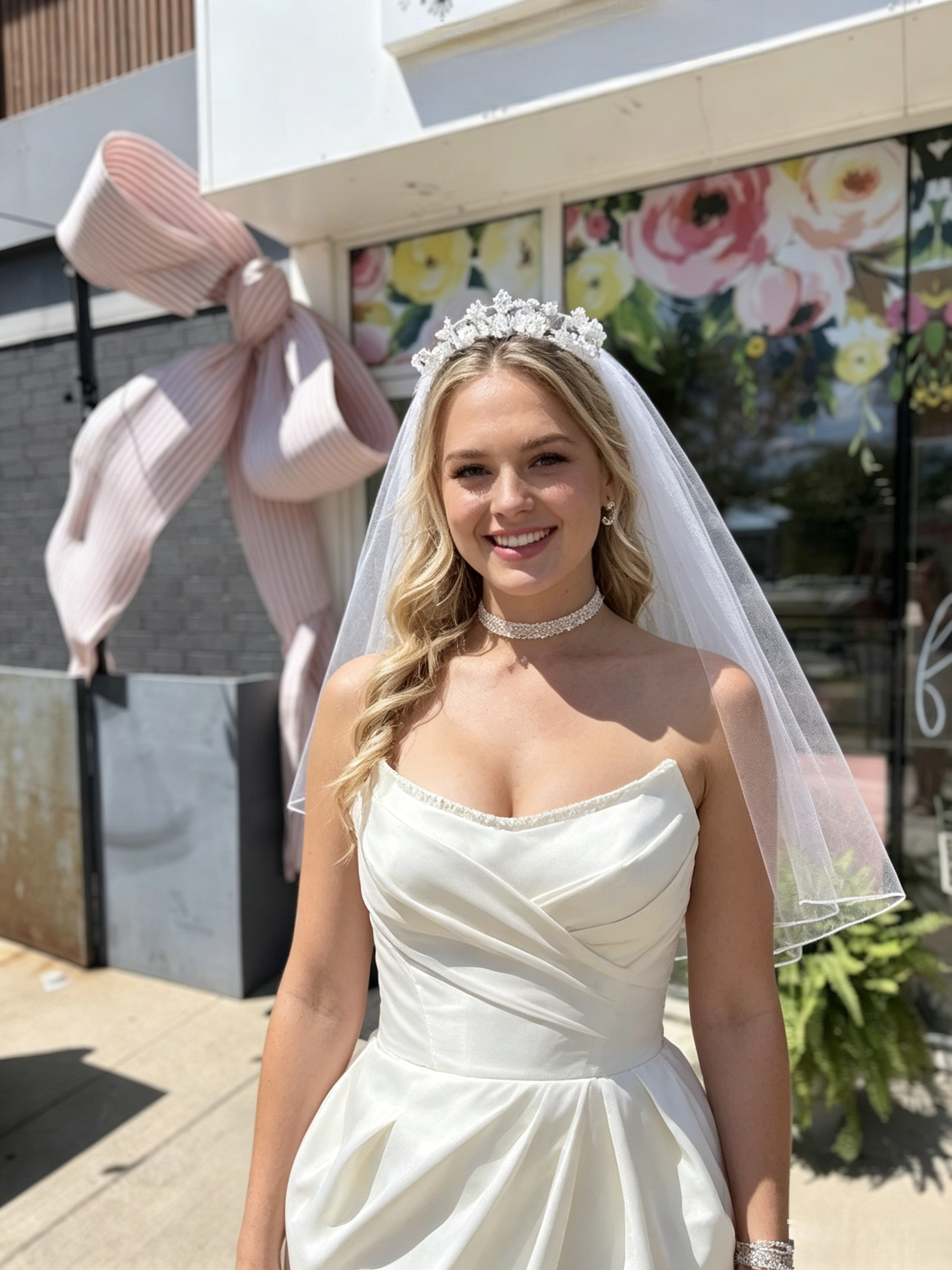 tea length wedding dress with veil tea length wedding dress with veil